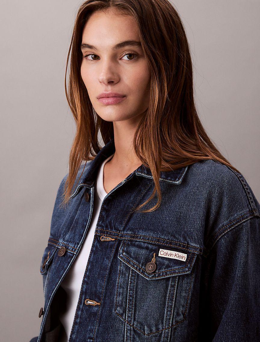 90s Denim Trucker Jacket Product Image