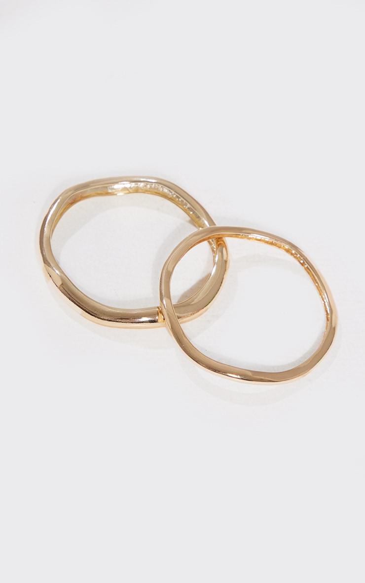 Gold Simple Multipack Bangles Product Image