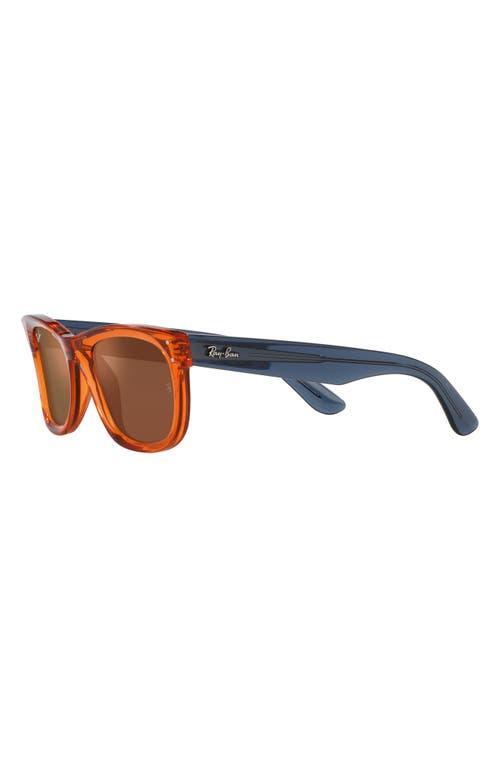 Ray-Ban Wayfarer Reverse Sunglasses Frame Copper Lenses Product Image