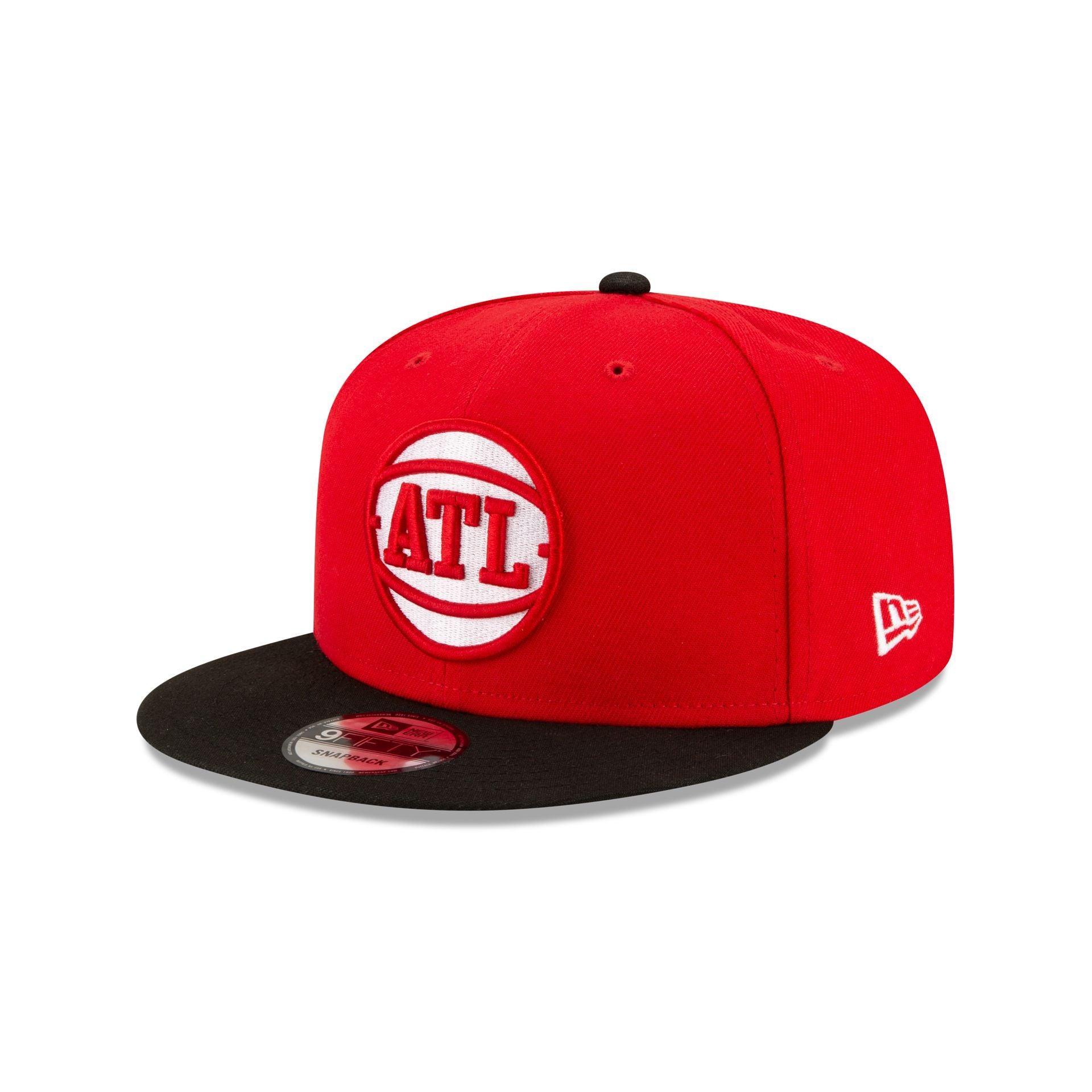 Atlanta Hawks Basic Two Tone 9FIFTY Snapback Hat Male Product Image