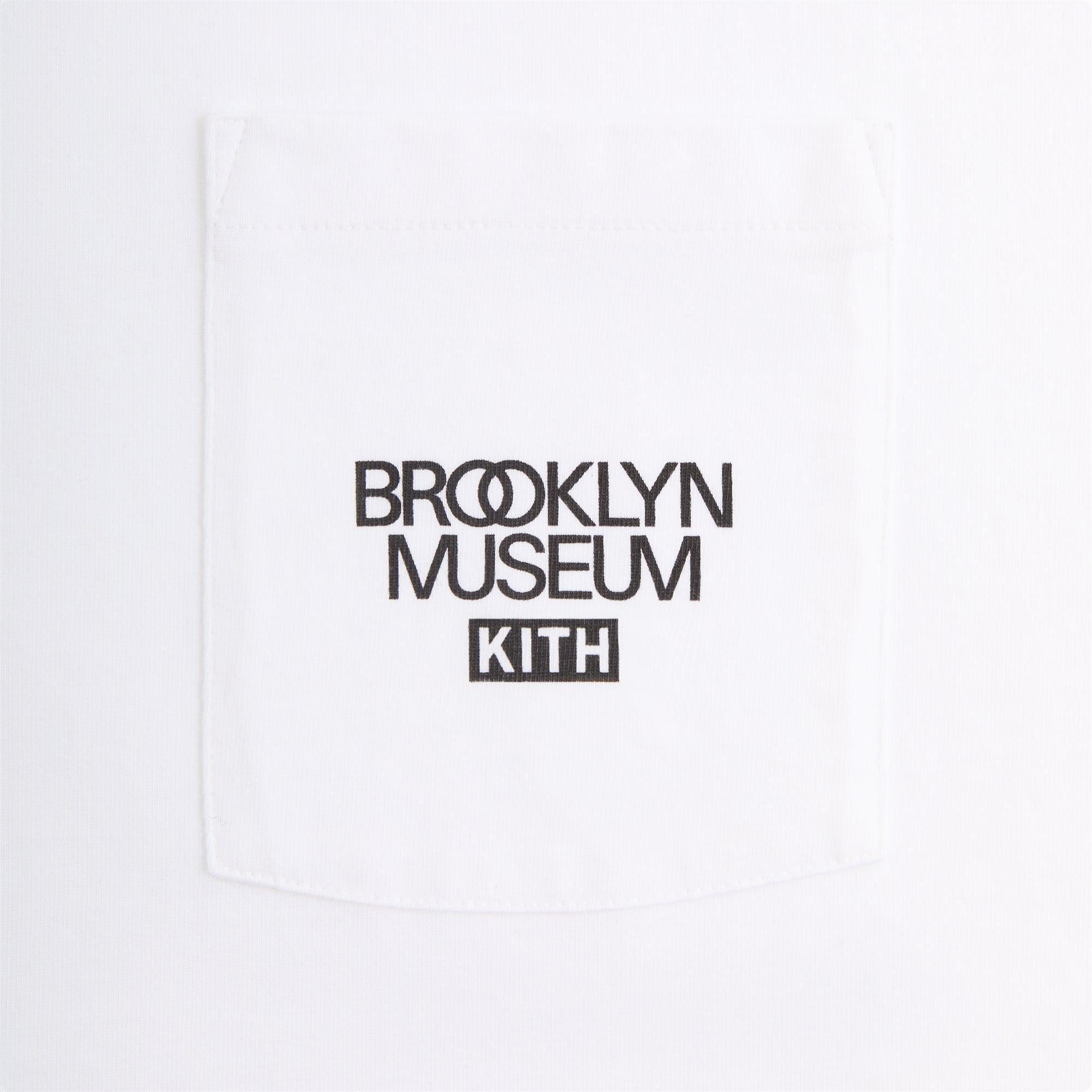 Kith for the Brooklyn Museum Pocket Tee - White Male Product Image