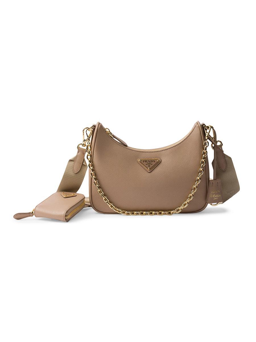 Womens Re-Edition 2005 Saffiano Leather Shoulder Bag Product Image