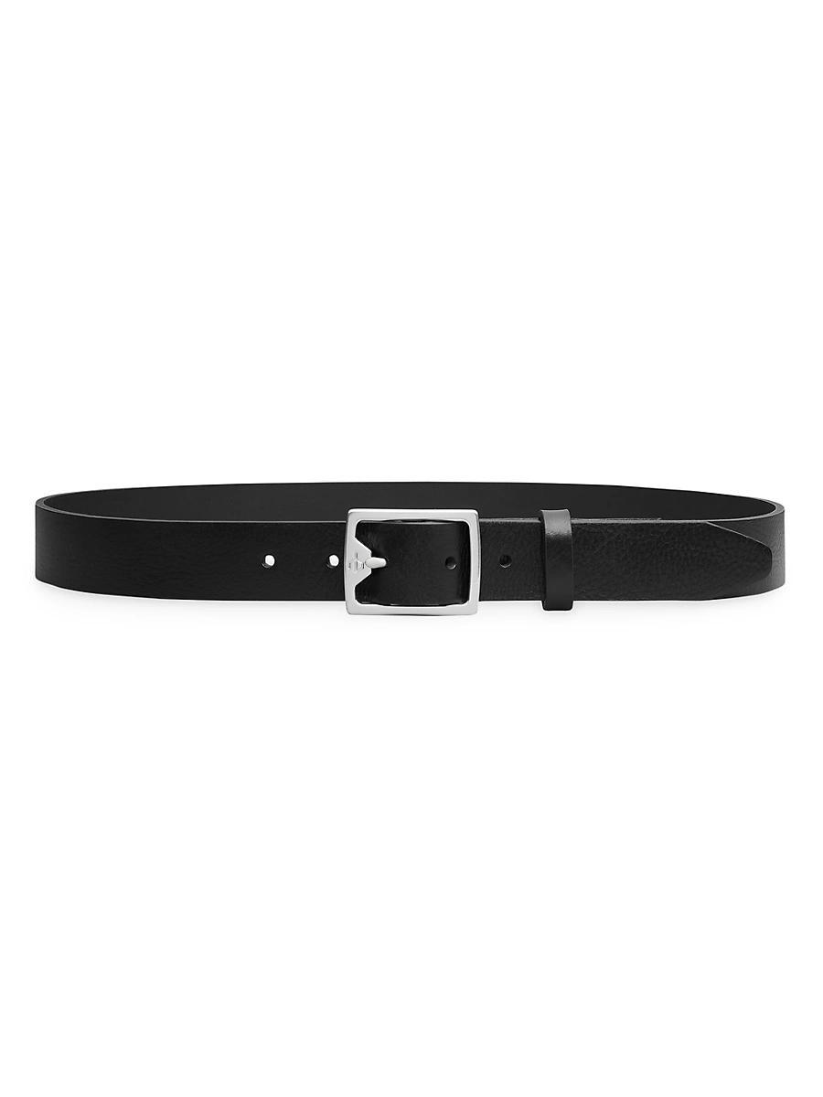 Womens Boyfriend Leather Belt Product Image