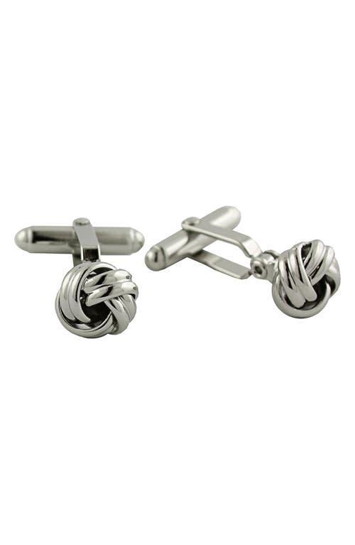 David Donahue Sterling Silver Knot Cufflinks Product Image