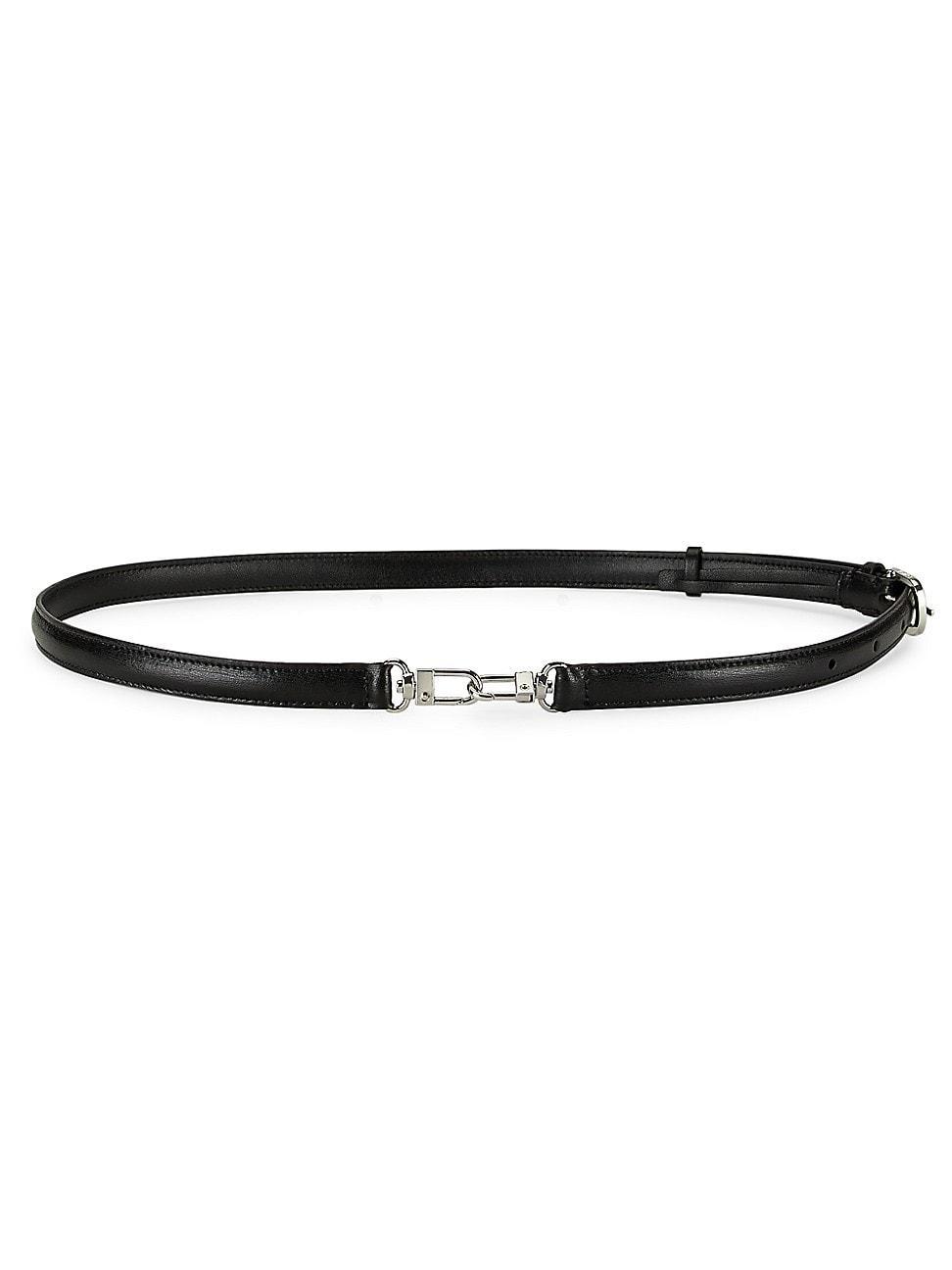 Double Clasp Leather Belt Product Image