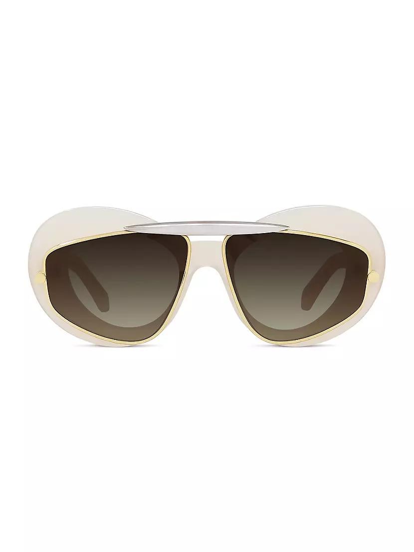 Double Frame 47MM Geometric Sunglasses Product Image