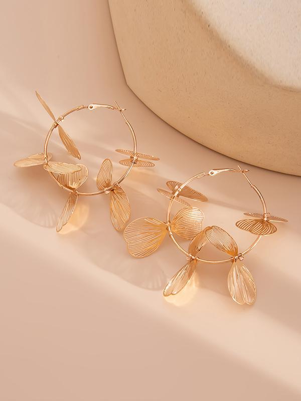 Geometric Drop Earrings Product Image