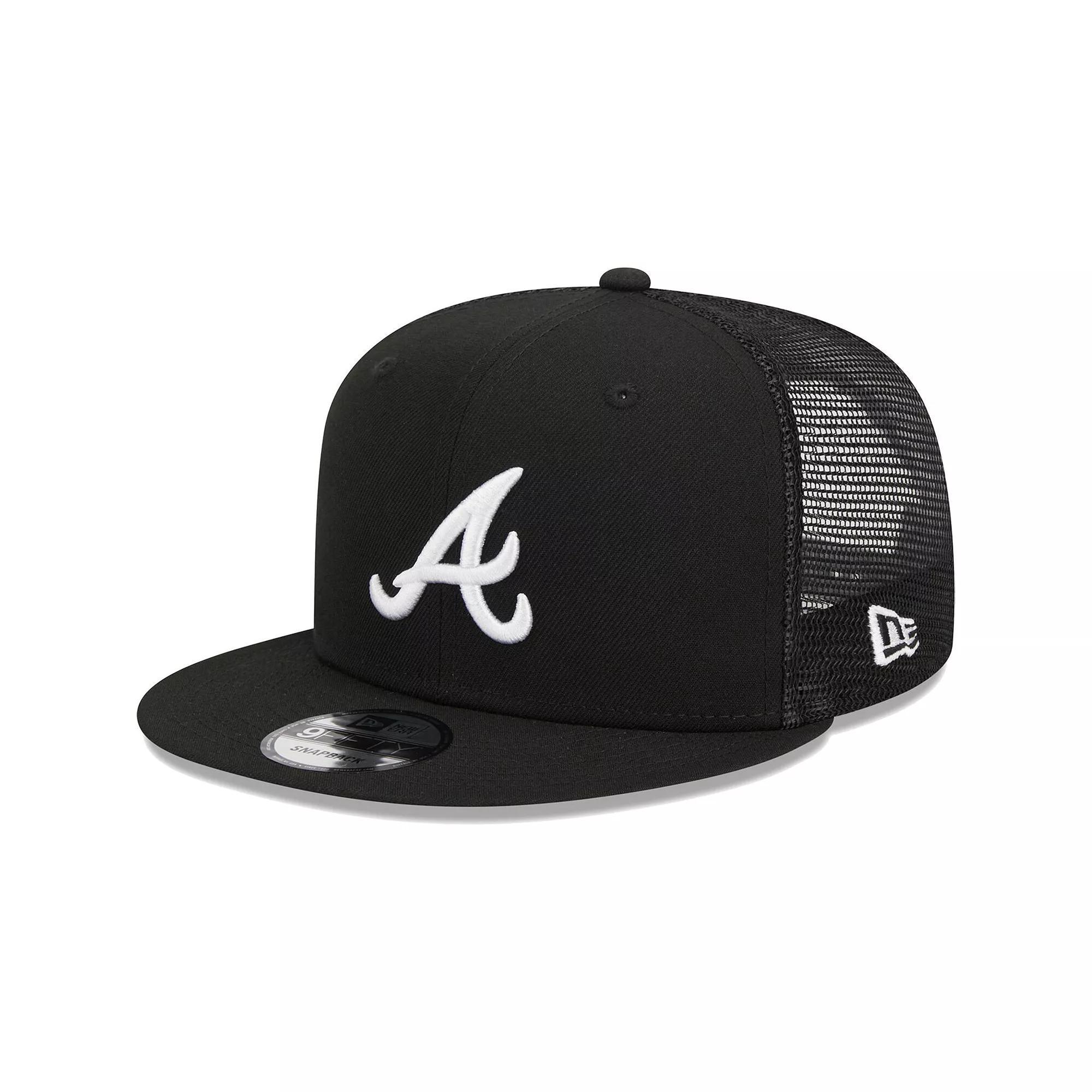 New Era Mens New Era Braves Evergreen Trucker Hat - Mens Product Image
