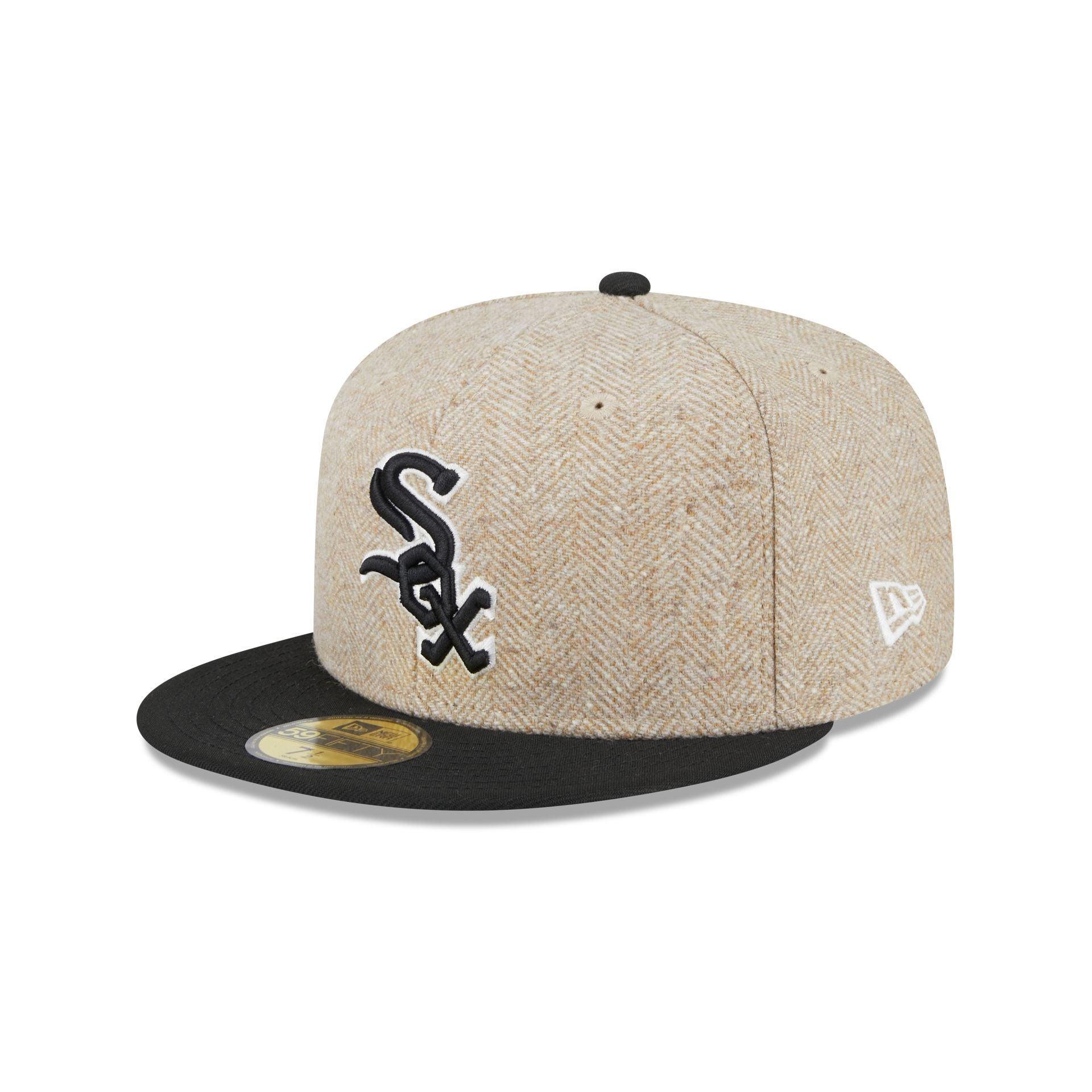 Chicago White Sox Herringbone Moon 59FIFTY Fitted Hat Male Product Image