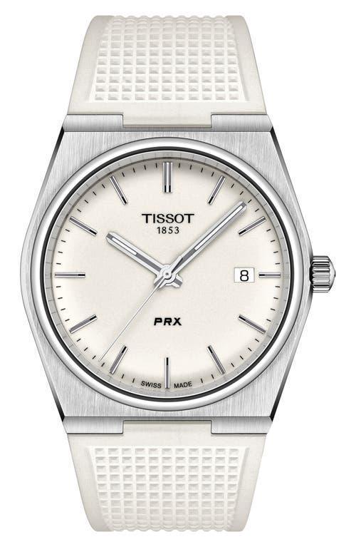 Tissot Mens Prx Quartz Analog Gold Stainless Steel Bracelet Watch Product Image