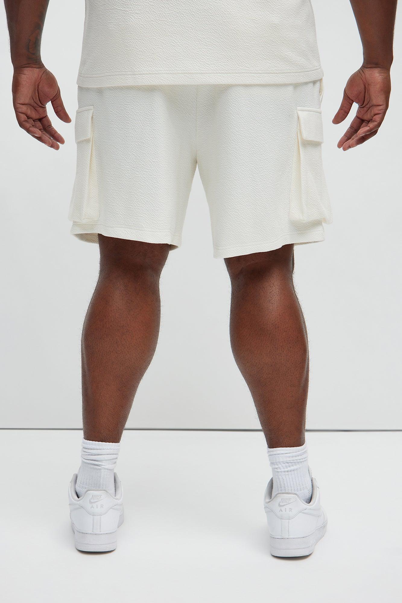 Lewis Relaxed Shorts - Cream Product Image
