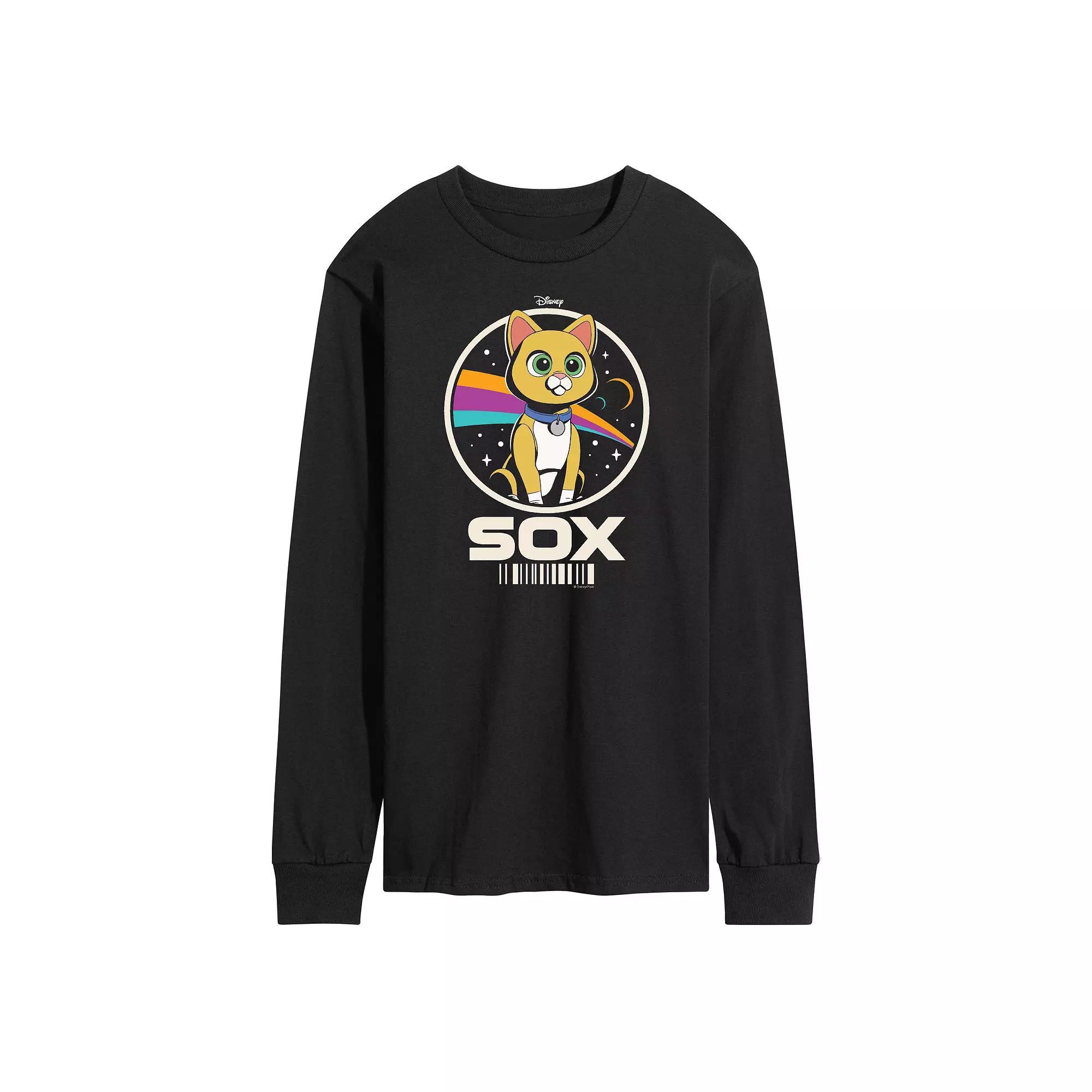 Disney / Pixar's Lightyear Sox Men's Long Sleeve Graphic Tee,  Product Image