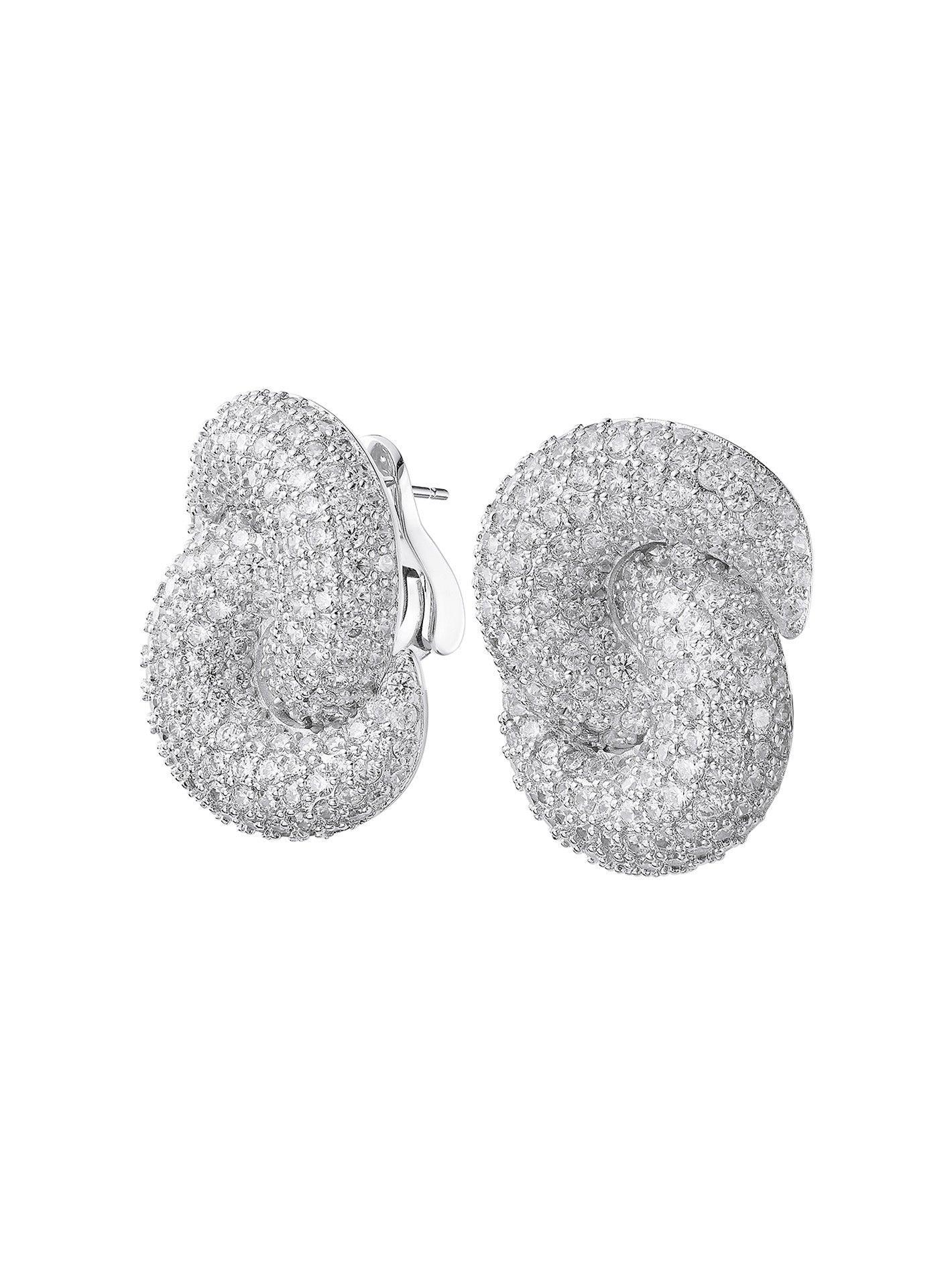 Mia Earrings (White) Product Image