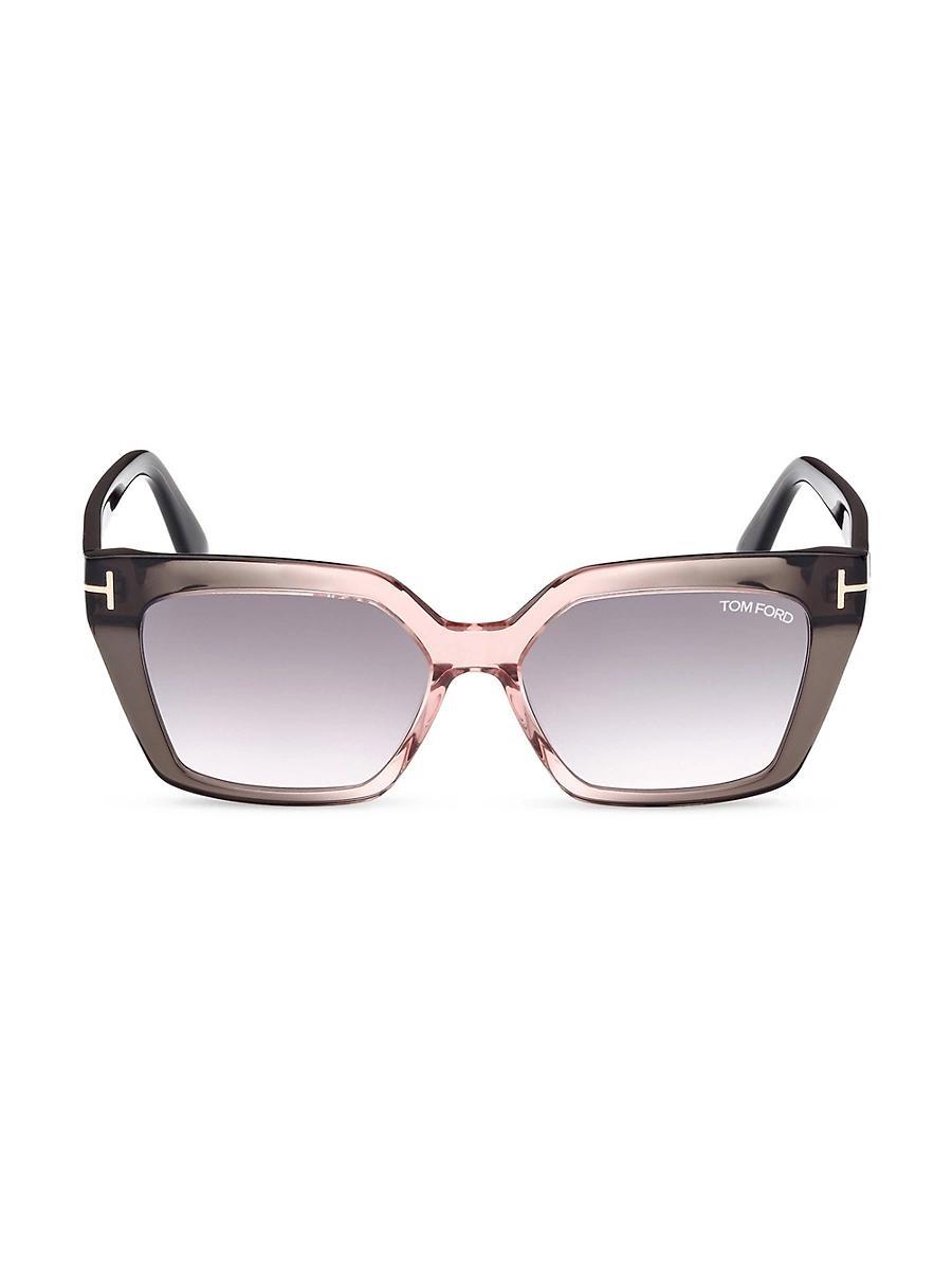 Winona Acetate T-Logo Cat-Eye Sunglasses Product Image