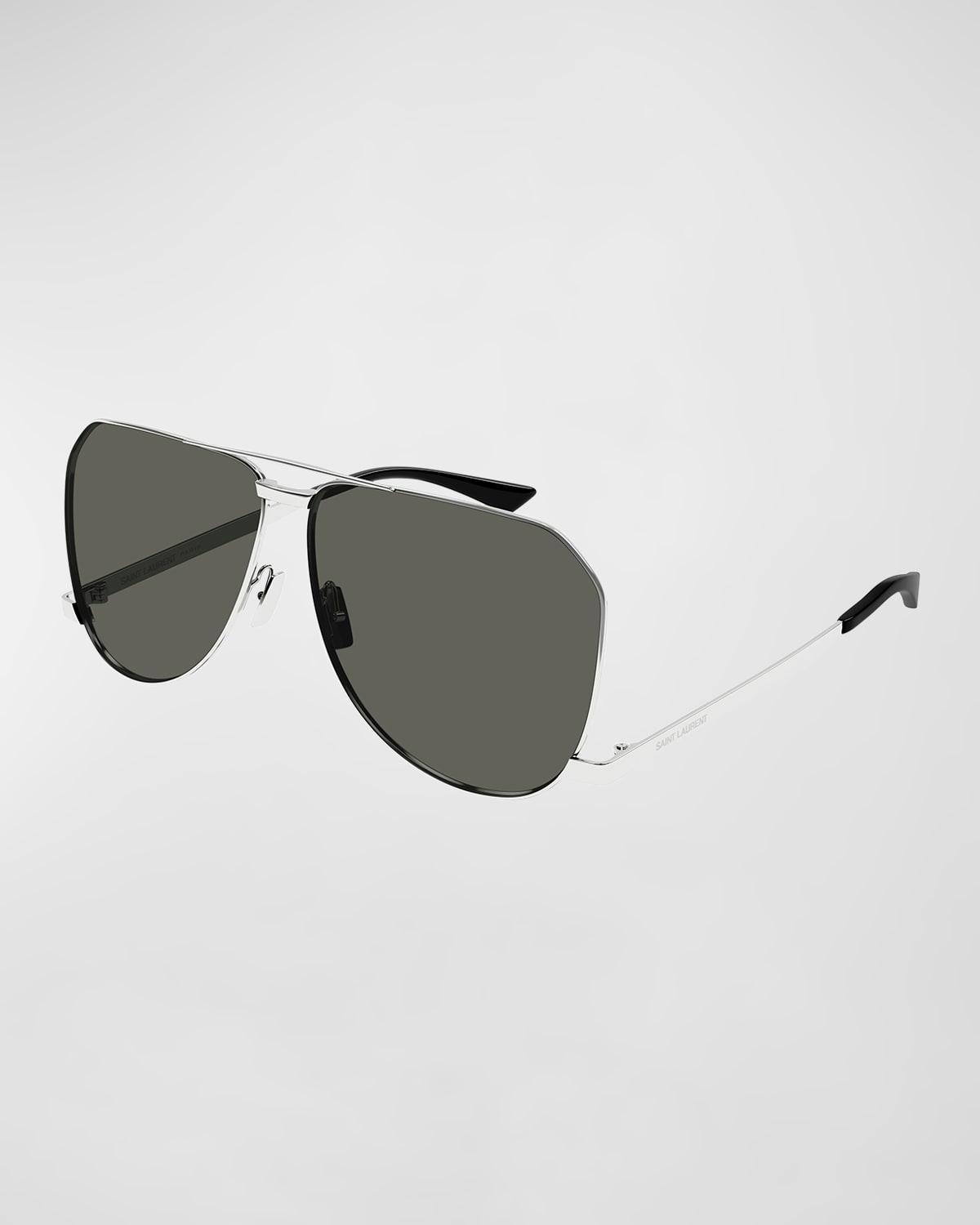 Mens Fashion Icons 61MM Pilot Sunglasses Product Image