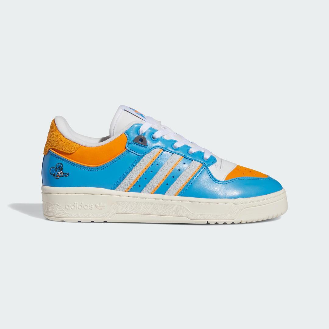 adidas Originals Mens adidas Originals Rivalry Low x The Simpsons (Itchy) - Mens Basketball Shoes Product Image