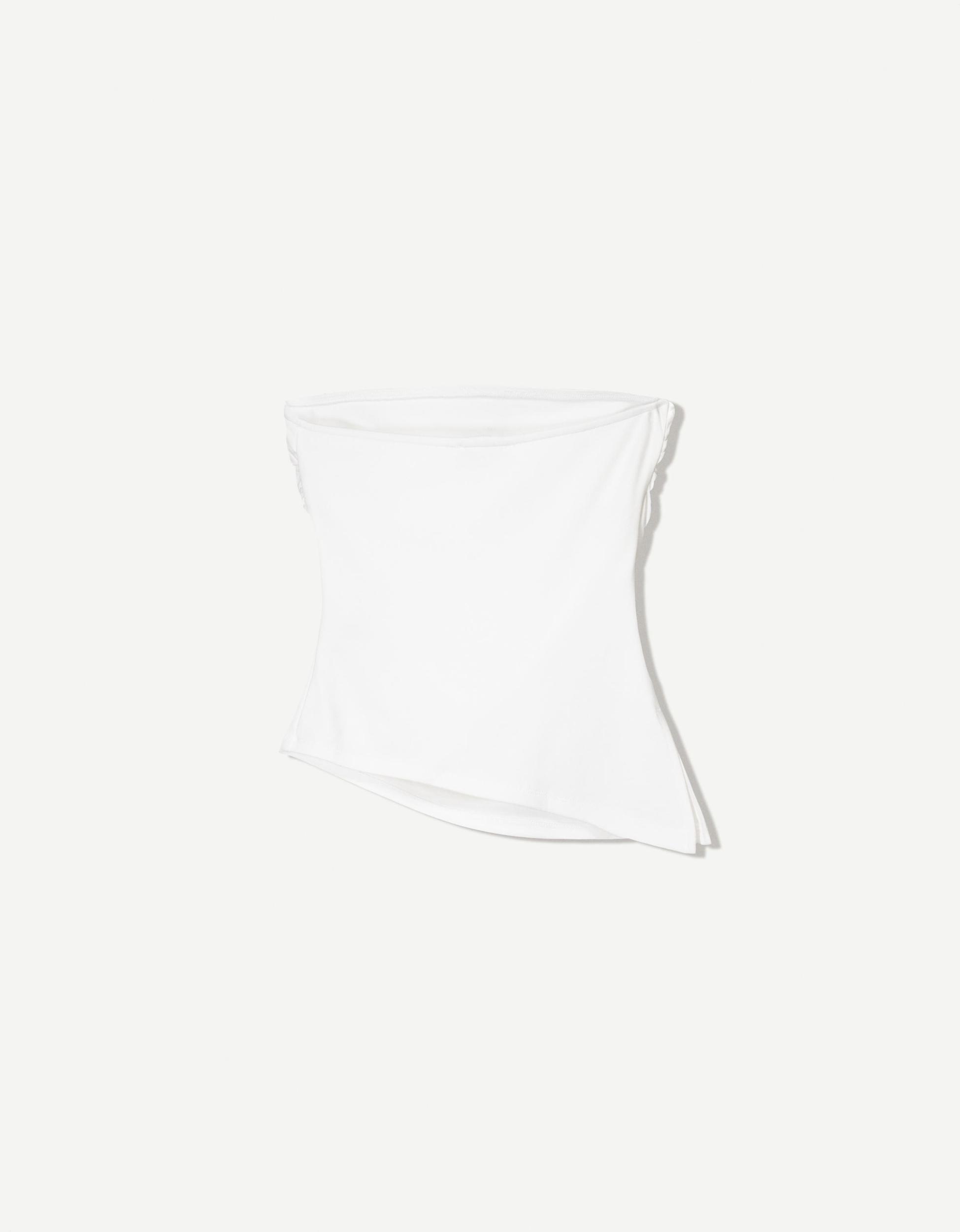 Bandeau top with gathered detail Product Image