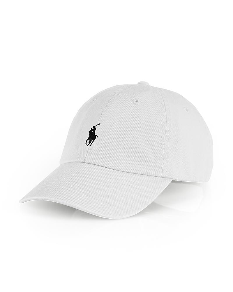 Chino Cap in Black & Red Polo Ralph Lauren Product Image