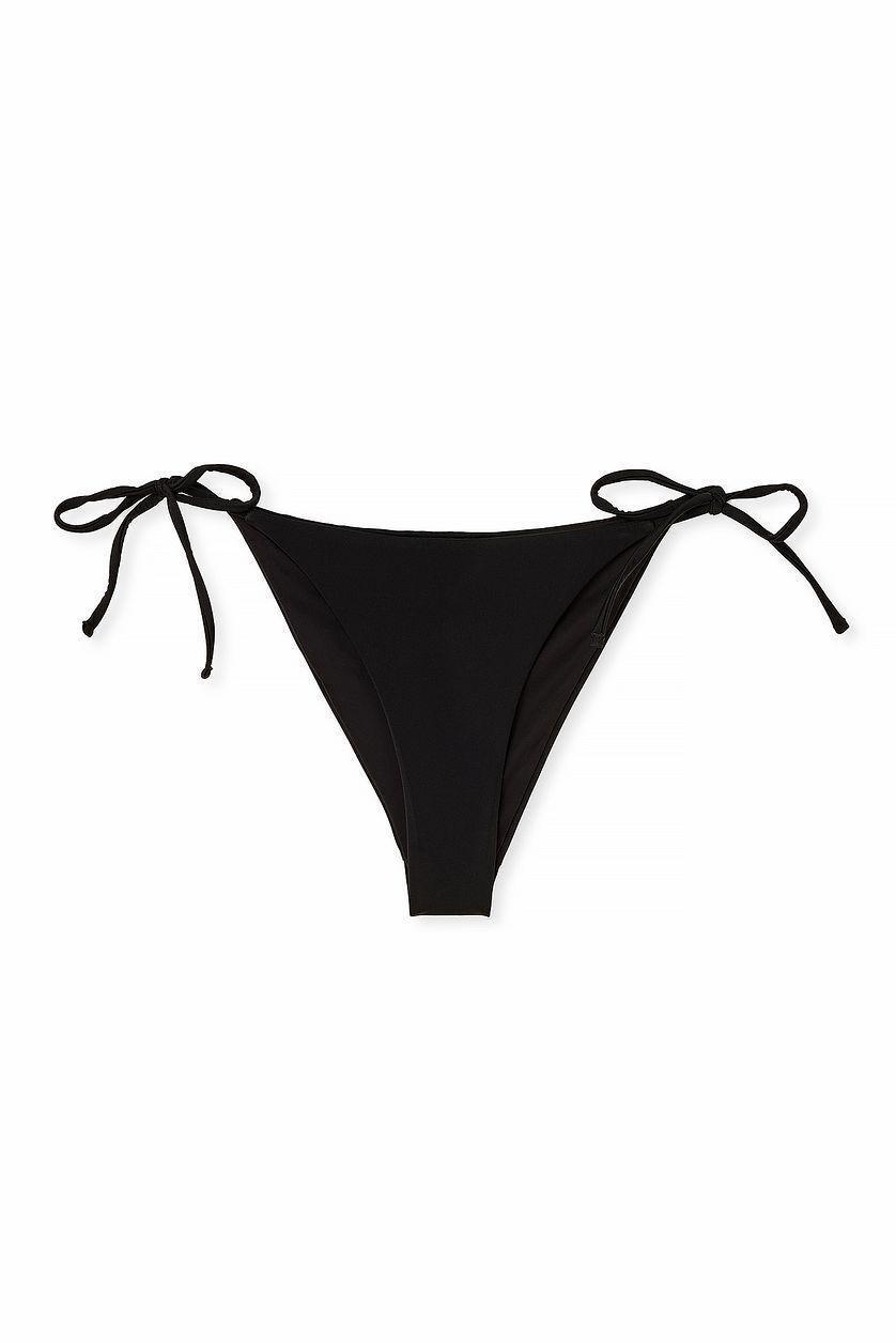 Tie Detail Mid Waist Bikini Panty Product Image