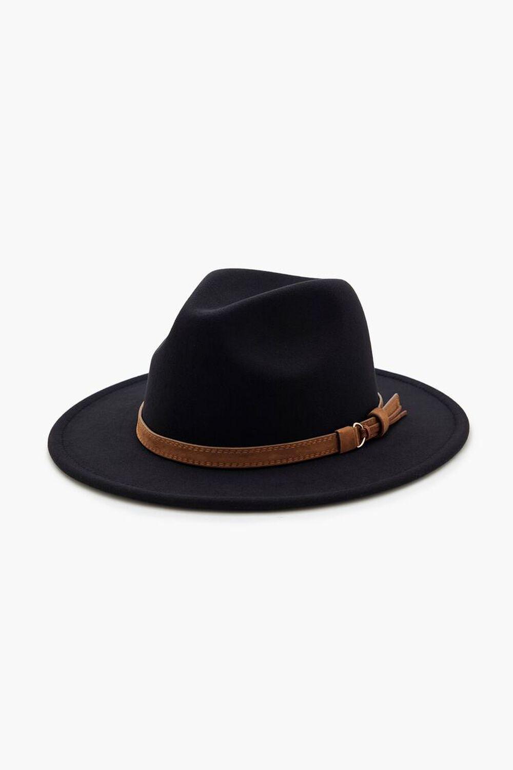 Faux Leather-Trim Fedora | Forever 21 Product Image