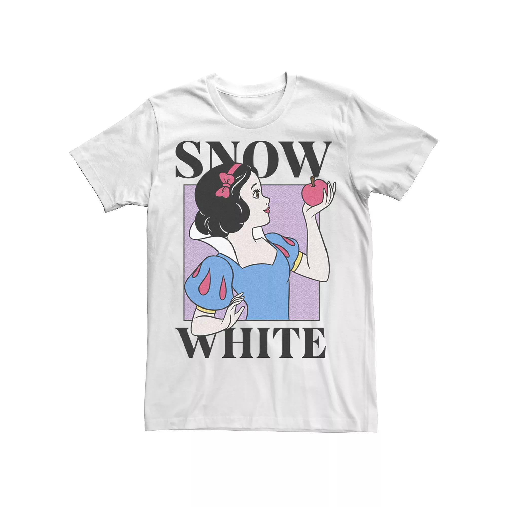 Disney's Snow White And The Seven Dwarfs Men's Front & Back Box Up Tee, Size: Small Product Image