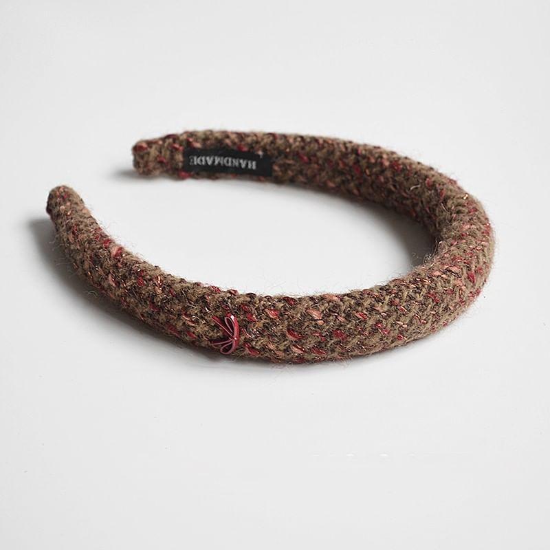 Tweed Padded Headband Product Image