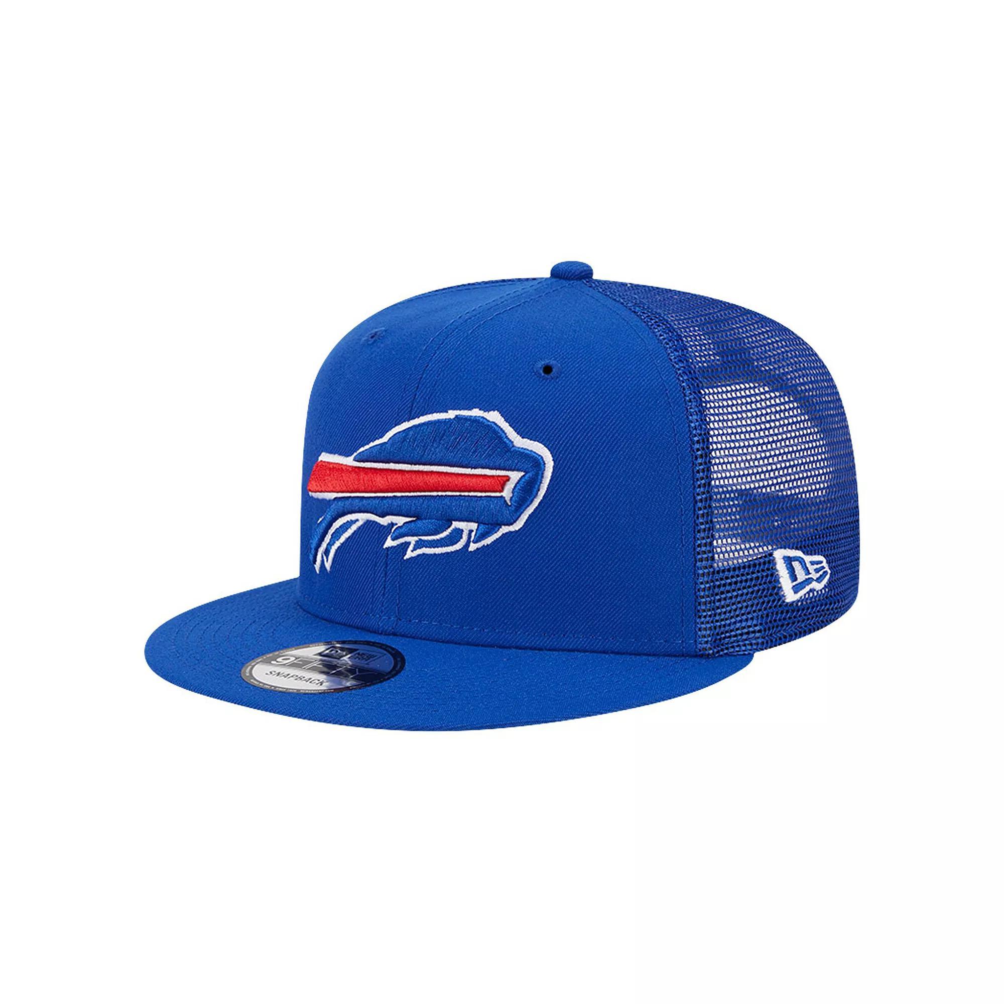Men's New Era Royal Buffalo Bills Main Trucker 9FIFTY Snapback Hat, Blue Product Image