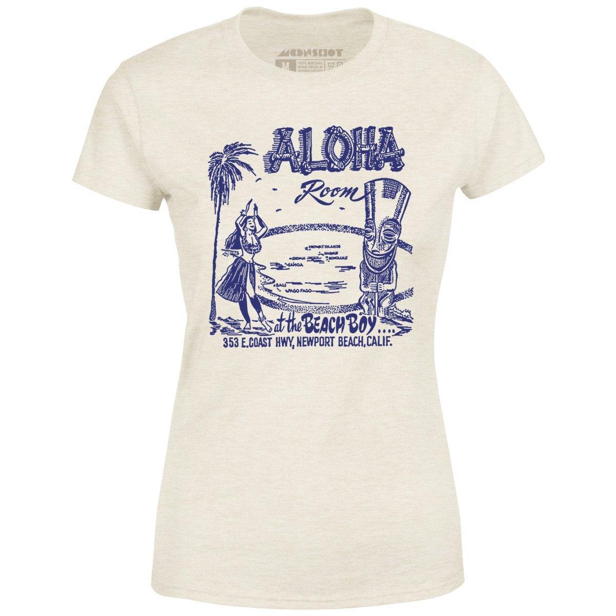 Aloha Room - Newport Beach, CA - Vintage Tiki Bar - Women's T-Shirt Female Product Image