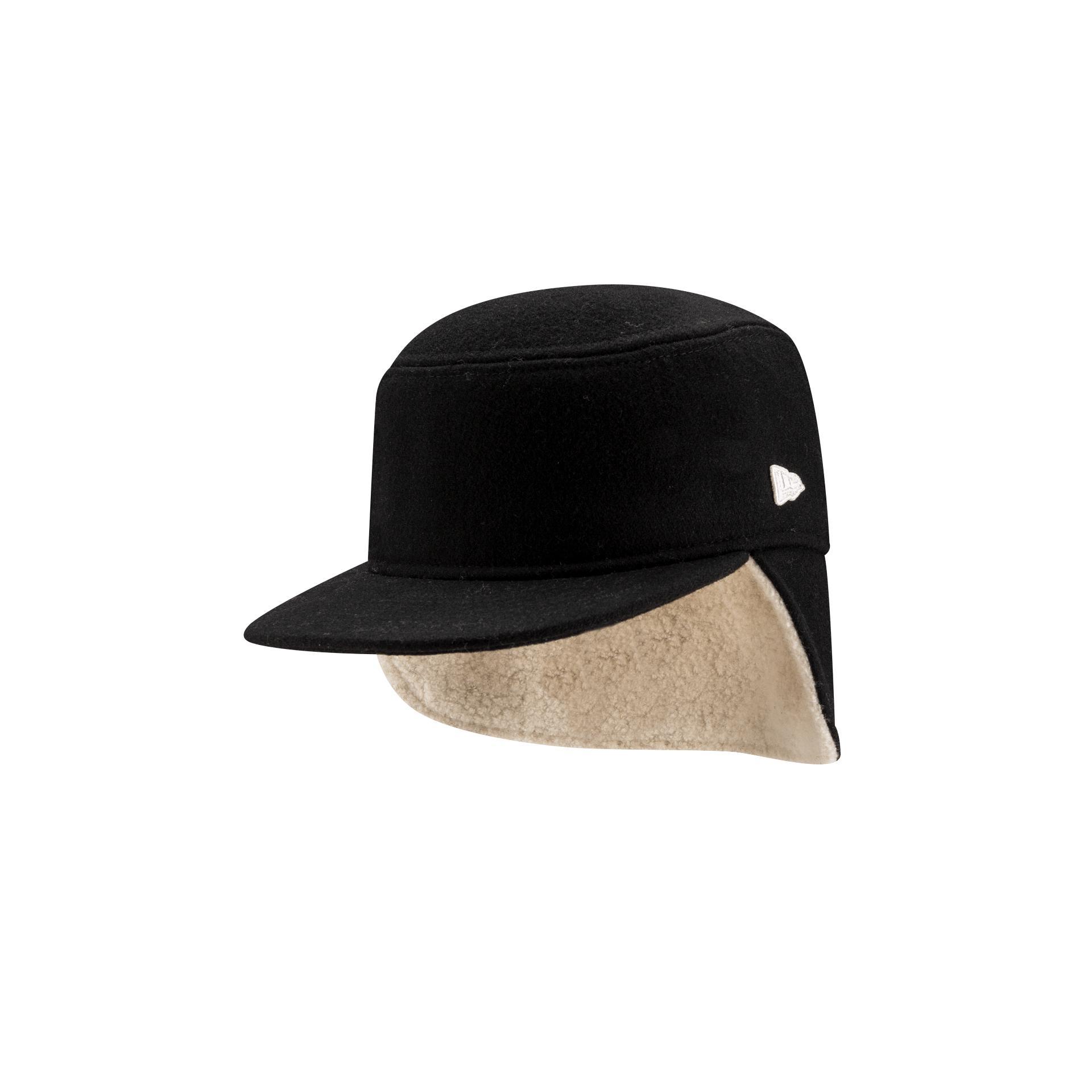 Brand New Era Tempest Dog Ear Black Pillbox Hat Male Product Image