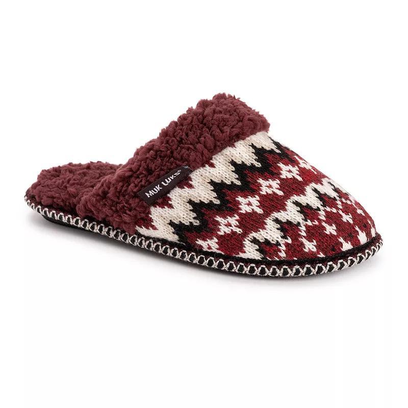 MUK LUKS Frida Womens Scuff Slippers Product Image