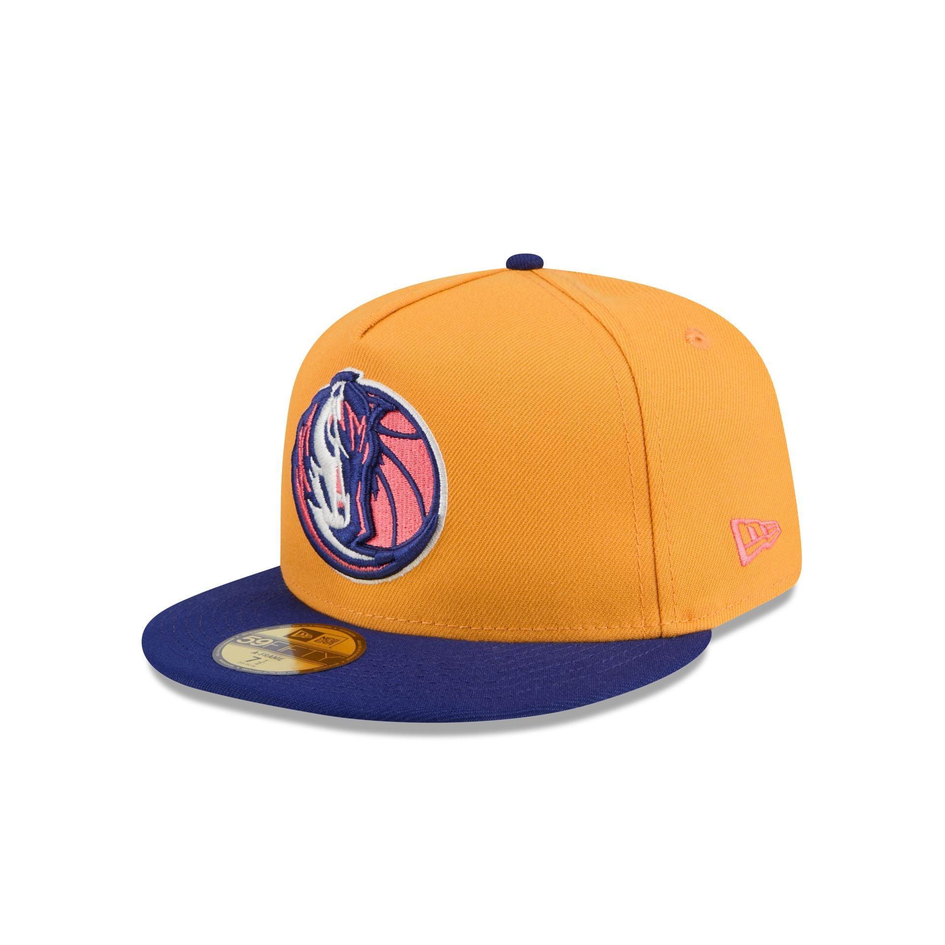 Dallas Mavericks Gold 59FIFTY A-Frame Fitted Hat Male Product Image