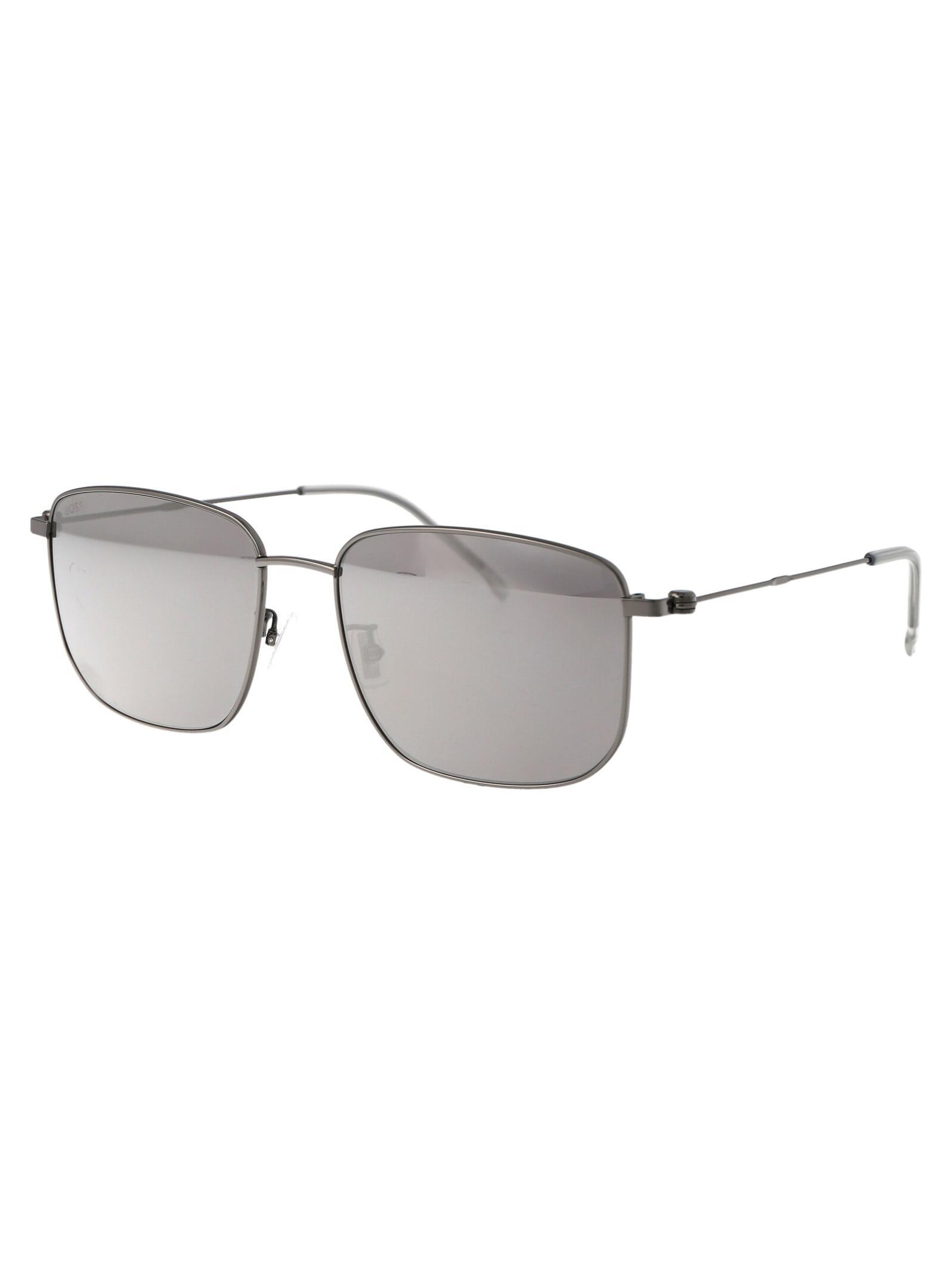 HUGO BOSS Boss 1619/f/s Sunglasses In 6lbt4 Ruthenium Product Image