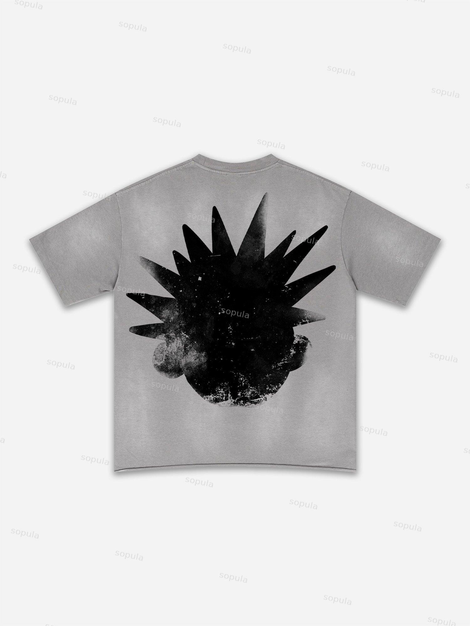 Child Of God Print Washed T-shirt Product Image