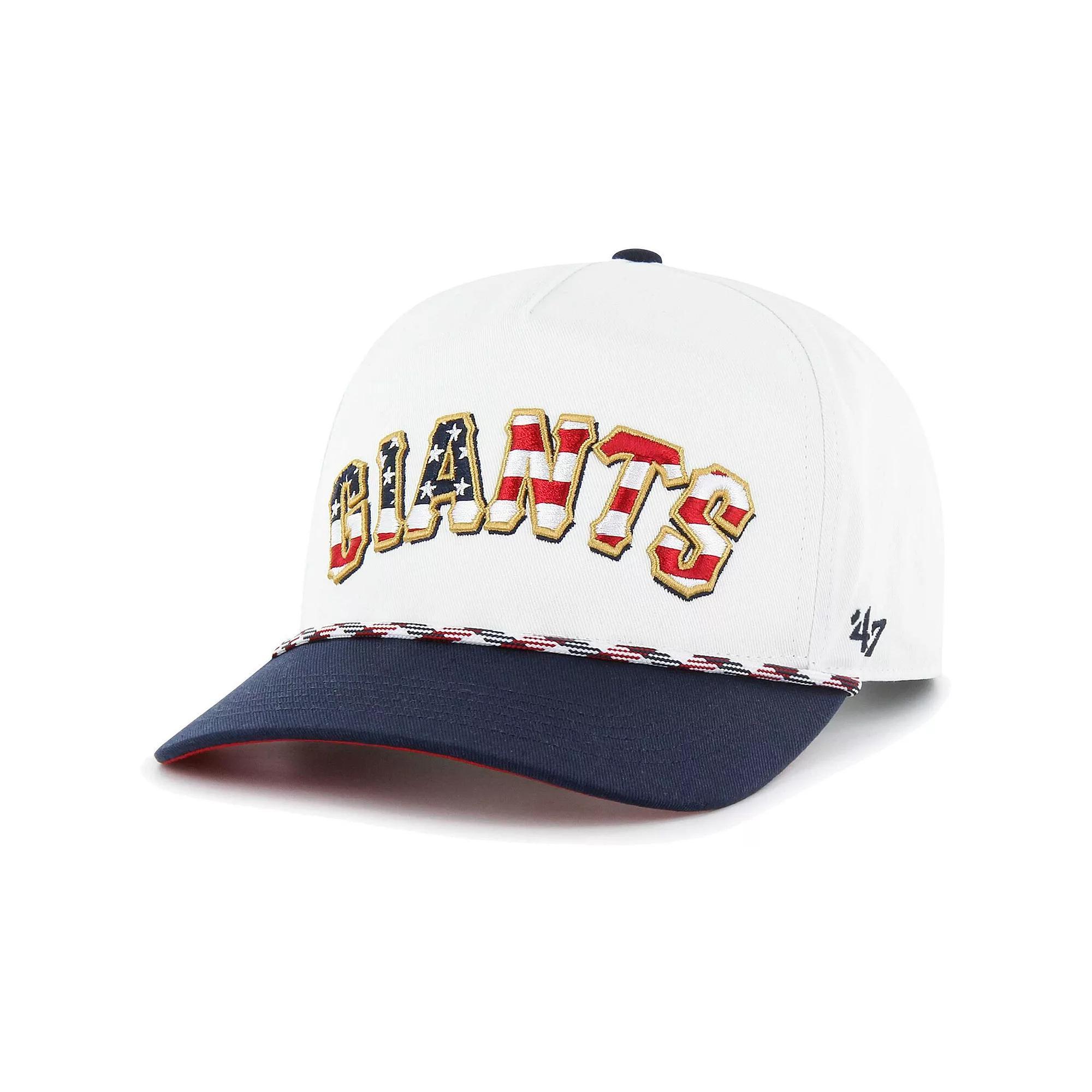 Mens 47 San Francisco Giants Flag Script Hitch Snapback Hat Product Image
