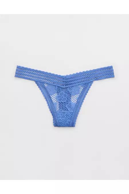 Show Off Beachside Lace Thong Underwear Women's Product Image