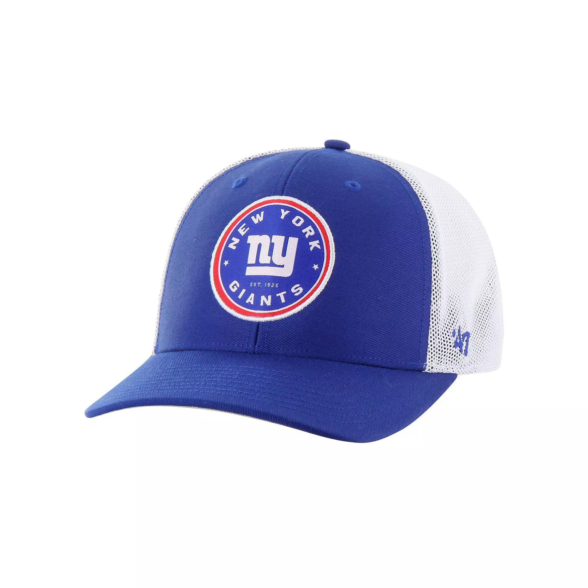 Men's '47 Royal New York Giants Disclose Trophy Stretch Fit Hat,  Product Image