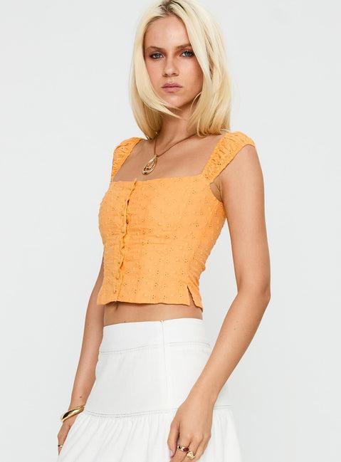 Jenalee Top Orange Product Image