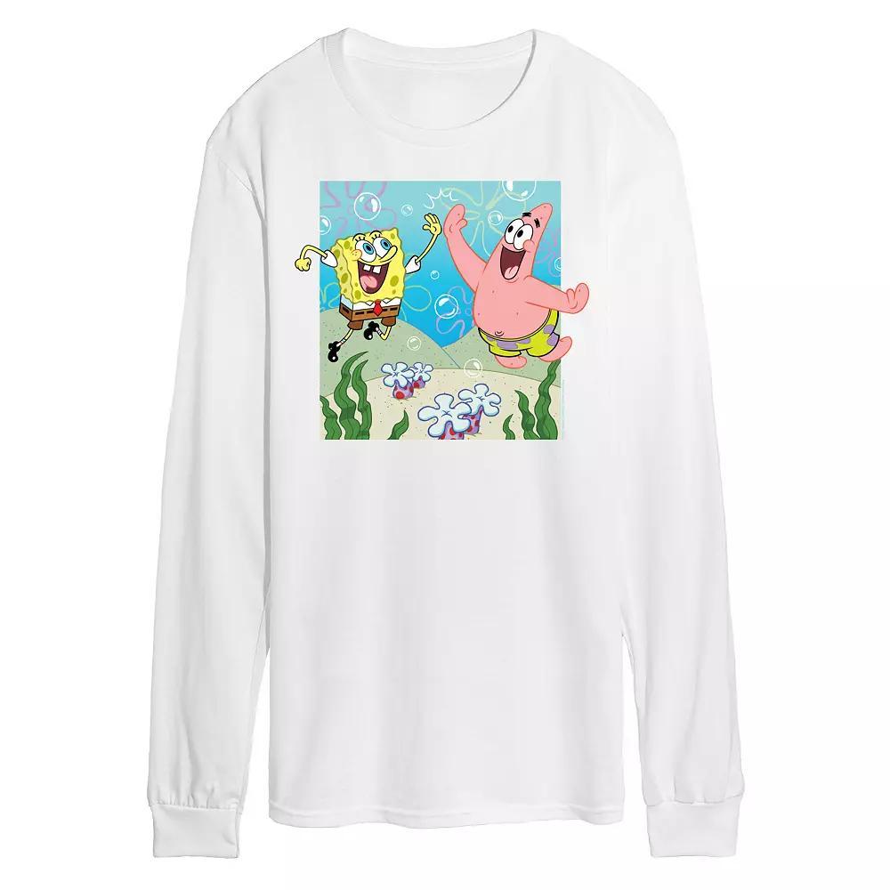 Men's Nickelodeon SpongeBob Squarepants High Five Long Sleeve,  Product Image