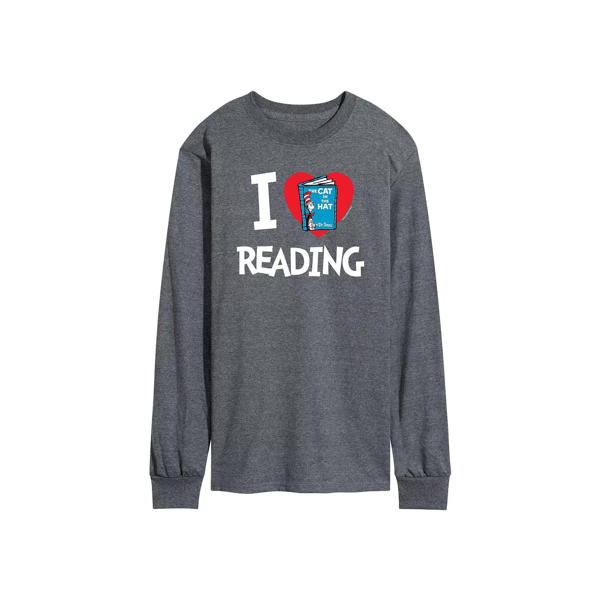 Men's Dr. Seuss I Love Reading Tee,  Product Image