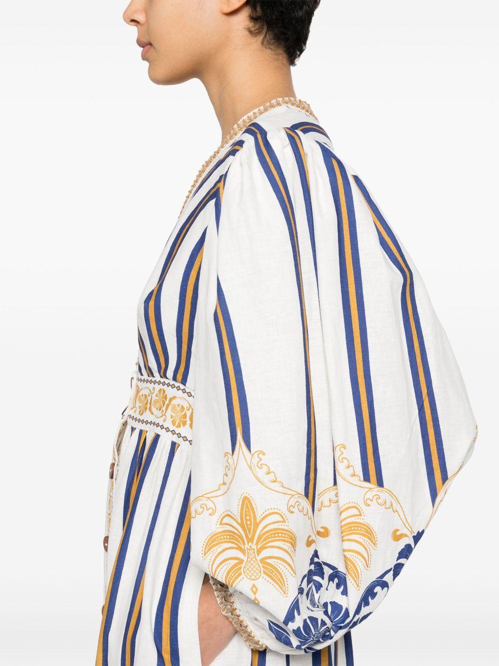 graphic-print maxi dress Product Image