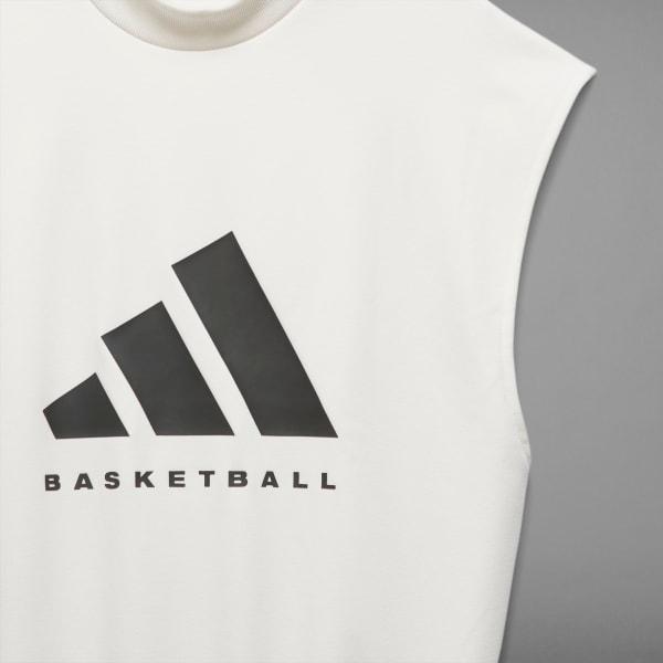 adidas Basketball Sleeveless Sweatshirt Product Image