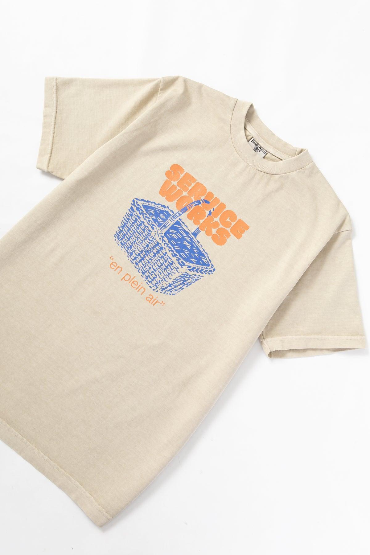 Service Works - En Plein Air Tee - Stone Product Image