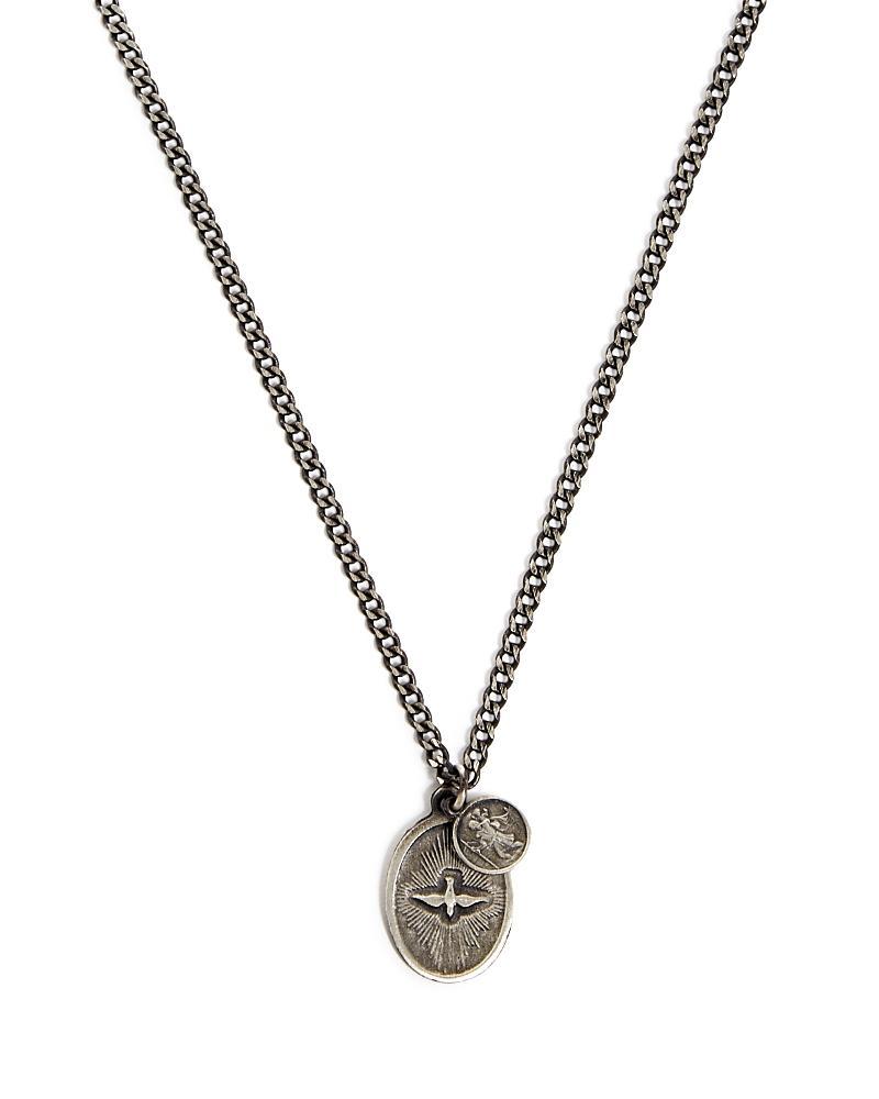 Miansai Dove Oxidized Sterling Silver Pendant Necklace, 12 Product Image