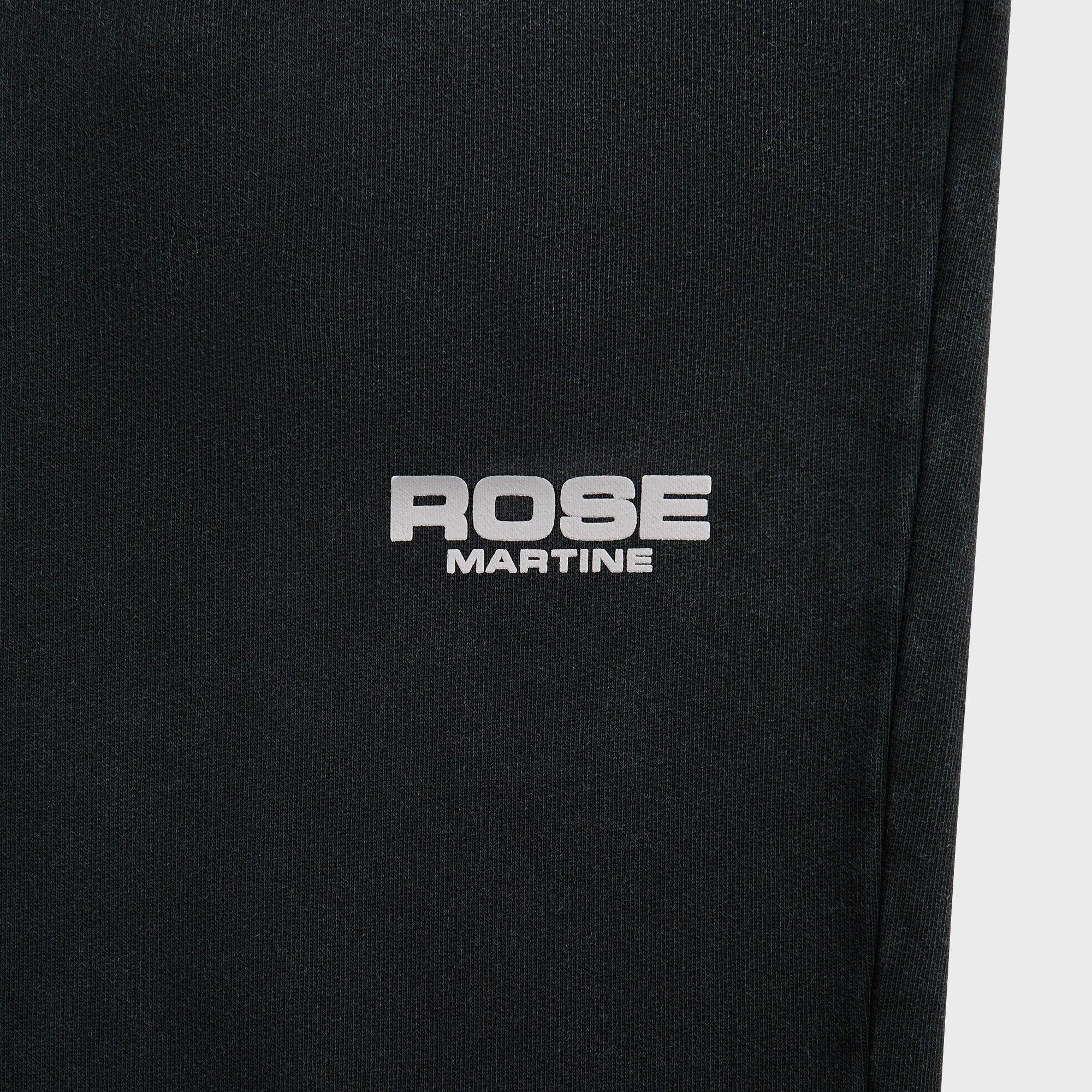 Martine Rose Wide Leg Trackpant - Black Washed Black Rose Male Product Image