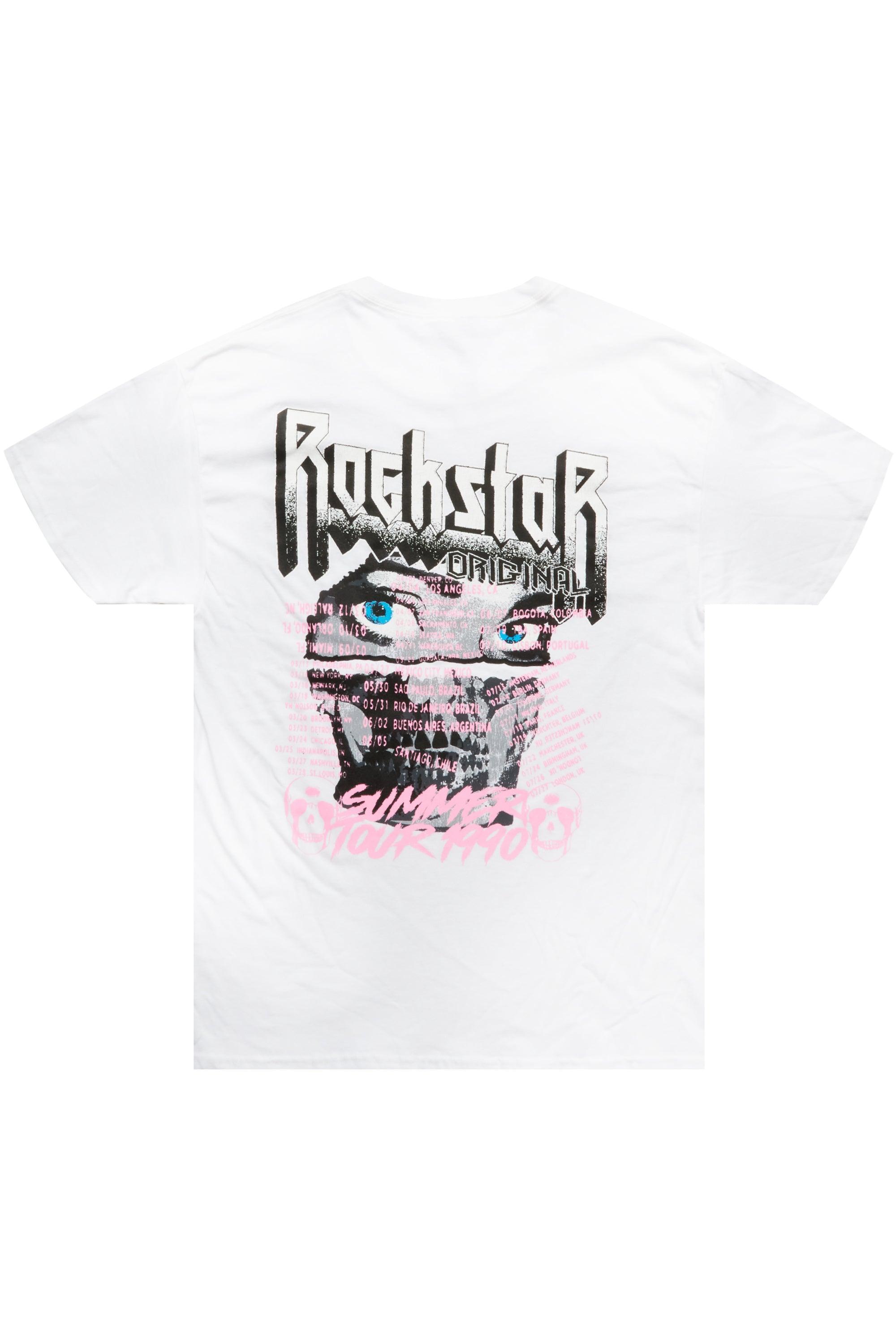 Dastard White Graphic T-Shirt Male Product Image