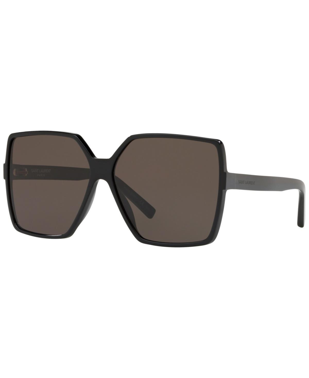 Womens New Wave Betty 63MM Oversized Square Sunglasses Product Image