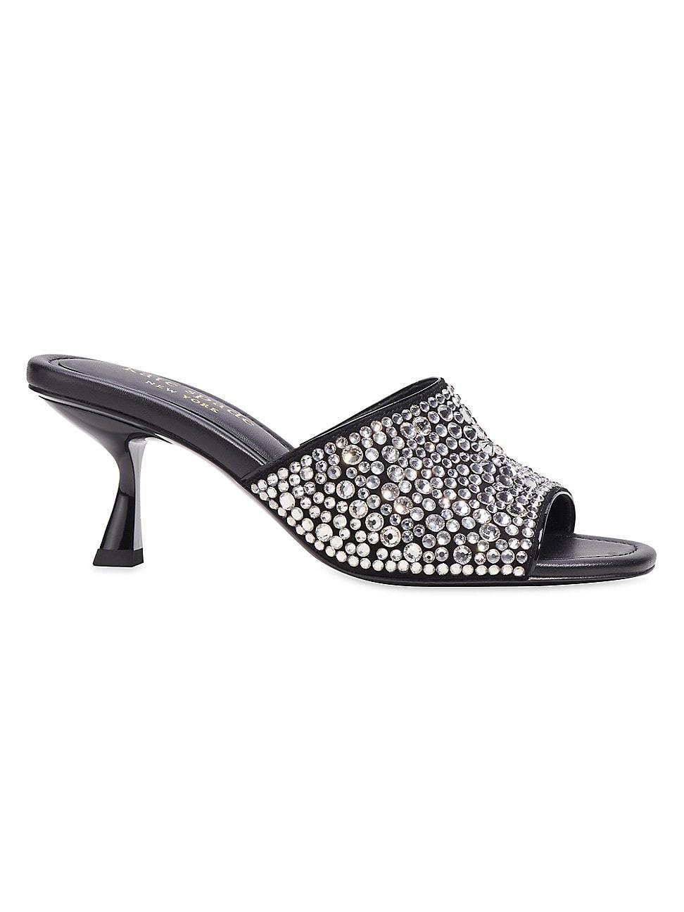 Womens Malibu Crystal Mule Sandals Product Image