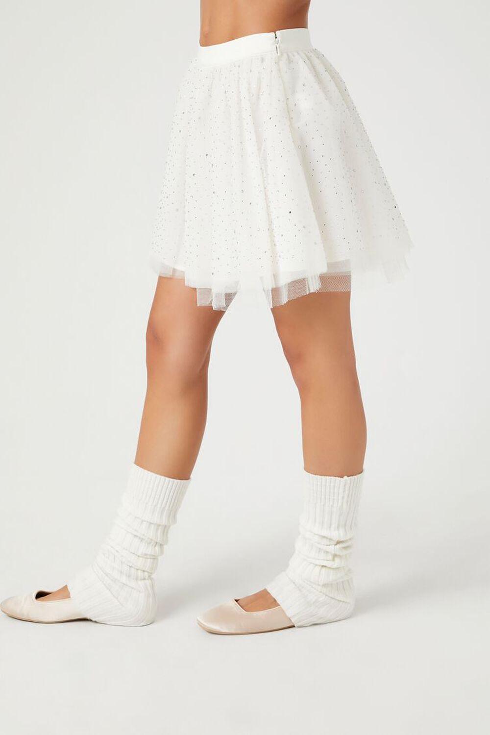 Rhinestone Mini Skirt | Forever 21 Product Image