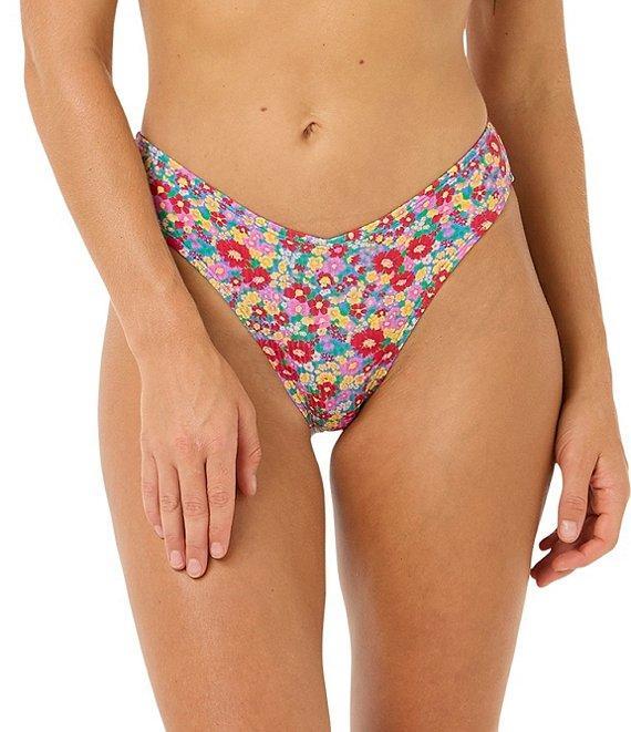 Rip Curl Las Flores Good Scoop Waist High Leg Hipster Swim Bottom Product Image