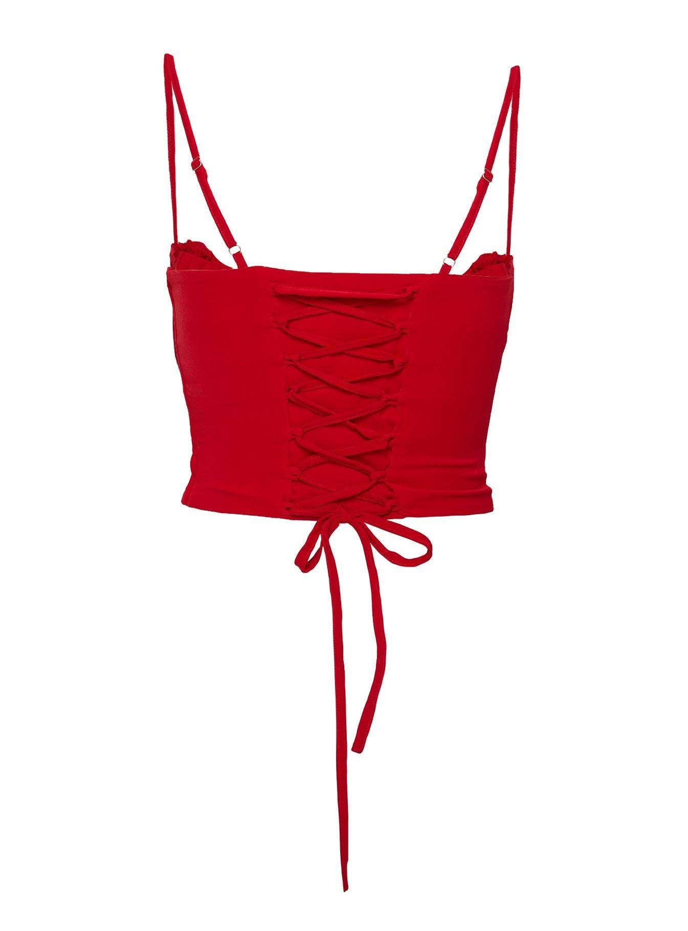 Orianne Corset Top Red Product Image